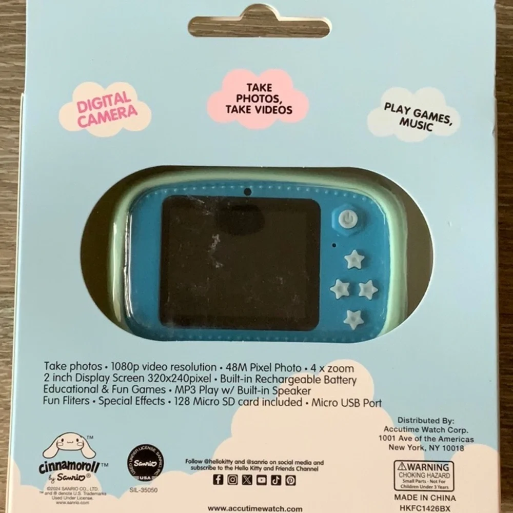 Cinnamoroll Digital Camera